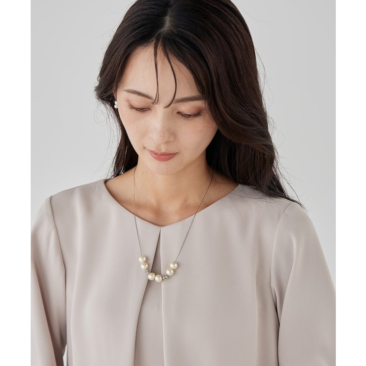 パール調スライドネックレス | a.v.v【WOMEN】 | 詳細画像17 