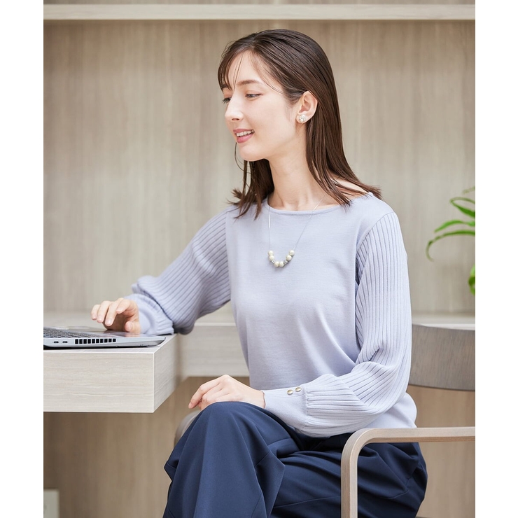 パール調スライドネックレス | a.v.v【WOMEN】 | 詳細画像22 