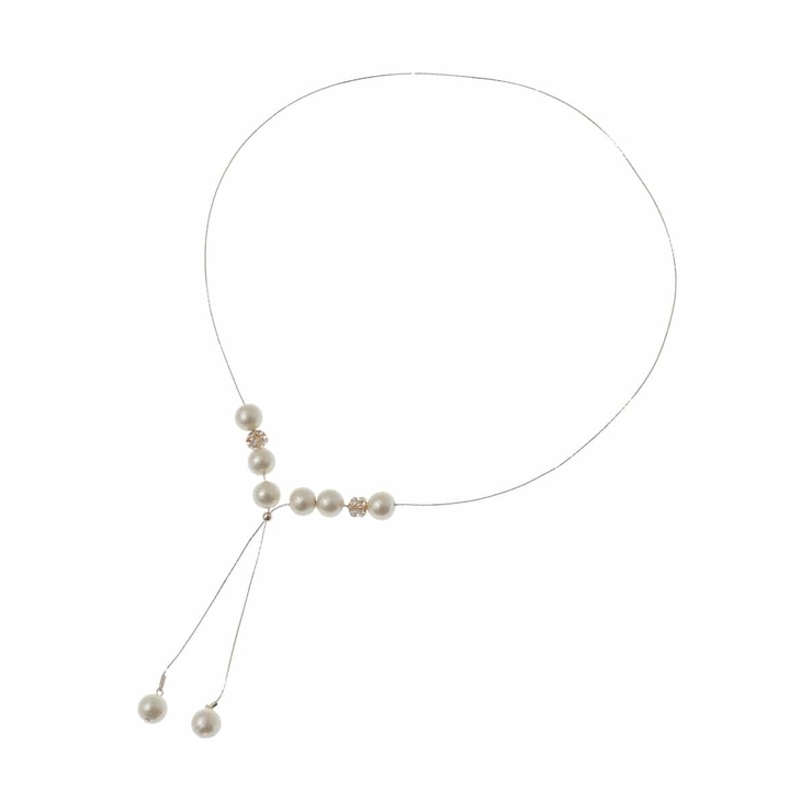 パール調スライドネックレス | a.v.v【WOMEN】 | 詳細画像6 