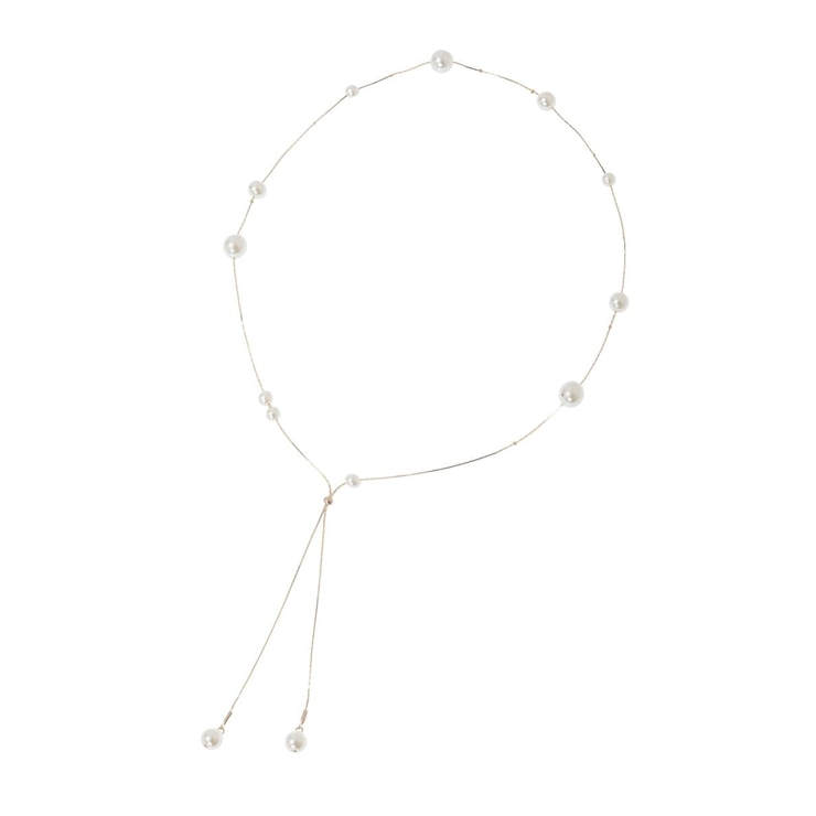 パールポイントロングネックレス | a.v.v【WOMEN】 | 詳細画像16 
