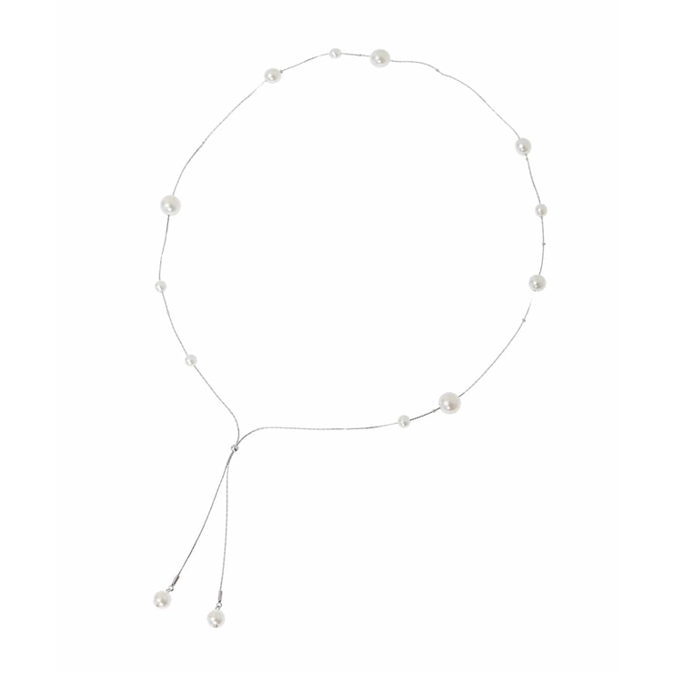 パールポイントロングネックレス | a.v.v【WOMEN】 | 詳細画像17 