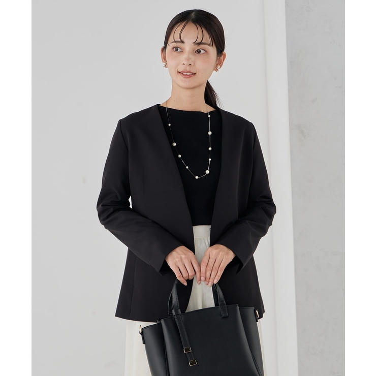 パールポイントロングネックレス | a.v.v【WOMEN】 | 詳細画像8 