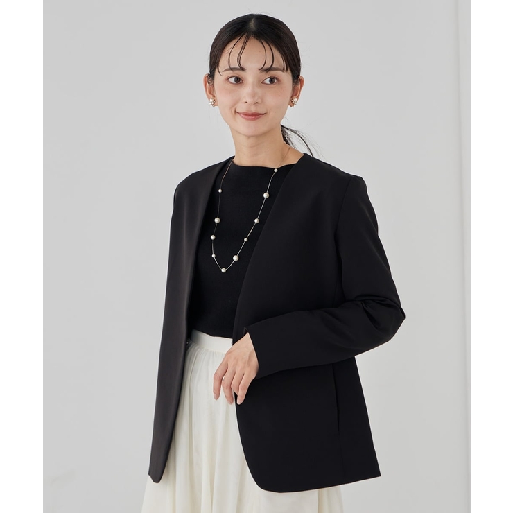 パールポイントロングネックレス | a.v.v【WOMEN】 | 詳細画像9 