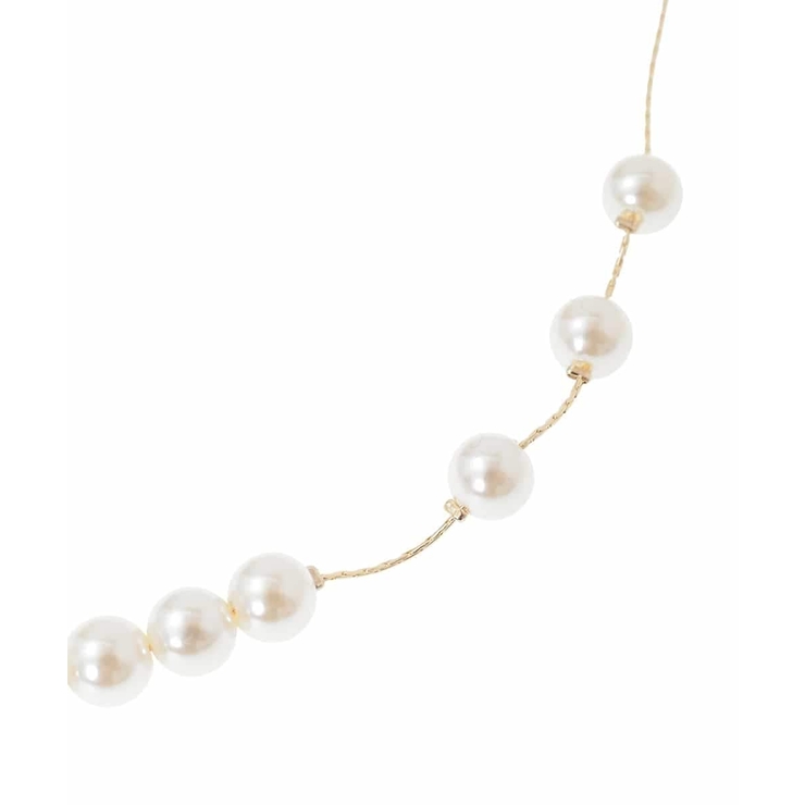 パール調チェーンロングネックレス | a.v.v【WOMEN】 | 詳細画像13 