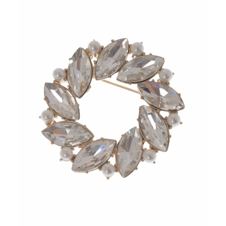 シルバー | ローズモチーフコサージュ | a.v.v【WOMEN】