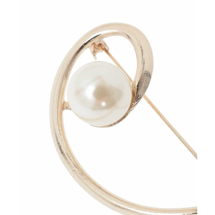 ニュアンスラインパールブローチ | a.v.v【WOMEN】 | 詳細画像3 