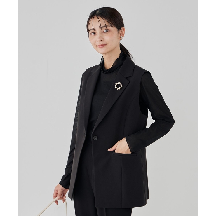 パール調サークルブローチ | a.v.v【WOMEN】 | 詳細画像6 