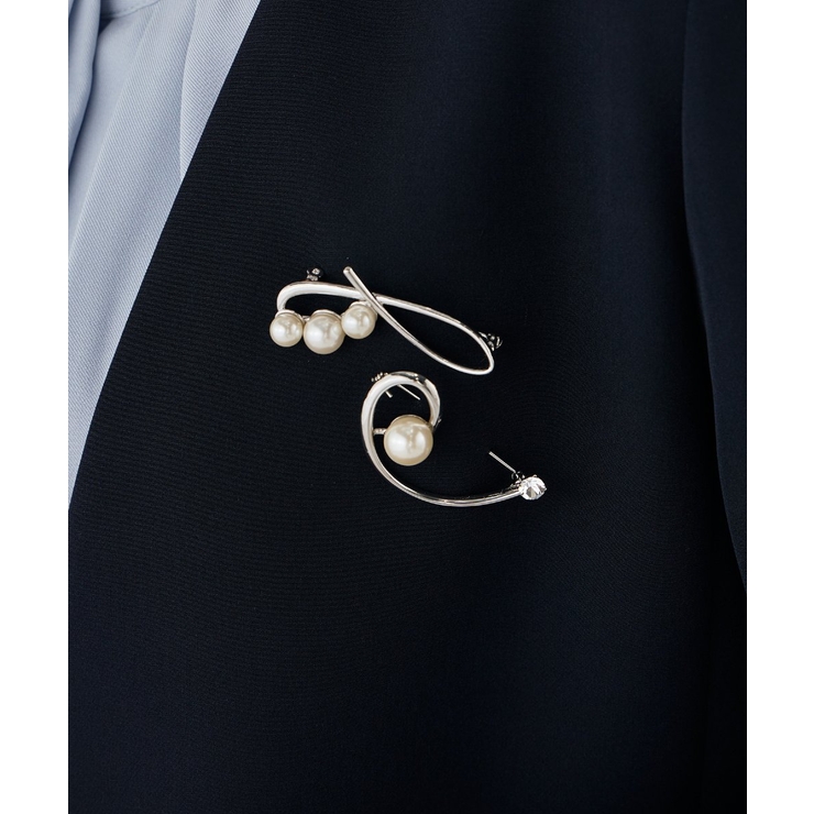 パール調ニュアンスブローチ | a.v.v【WOMEN】 | 詳細画像10 