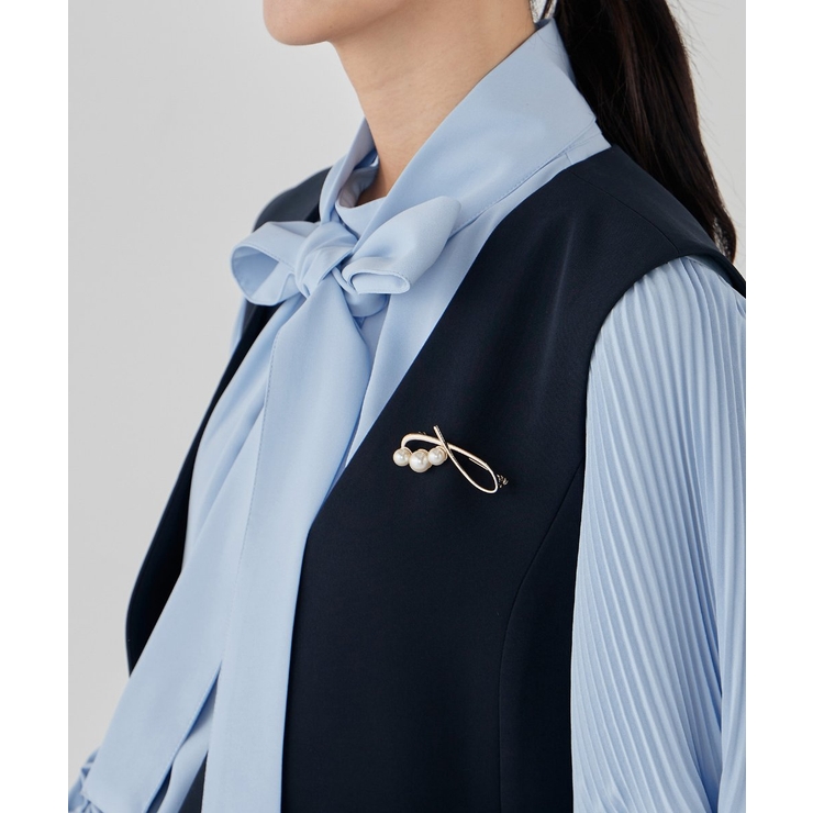 パール調ニュアンスブローチ | a.v.v【WOMEN】 | 詳細画像15 