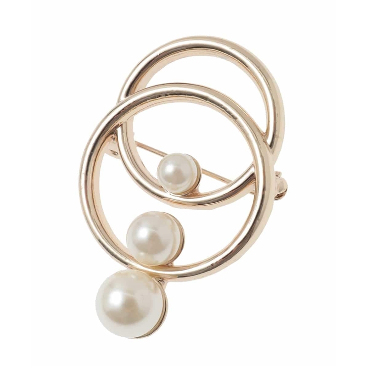 3連パールサークルブローチ | a.v.v【WOMEN】 | 詳細画像18 