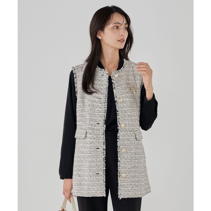 3連パールサークルブローチ | a.v.v【WOMEN】 | 詳細画像9 