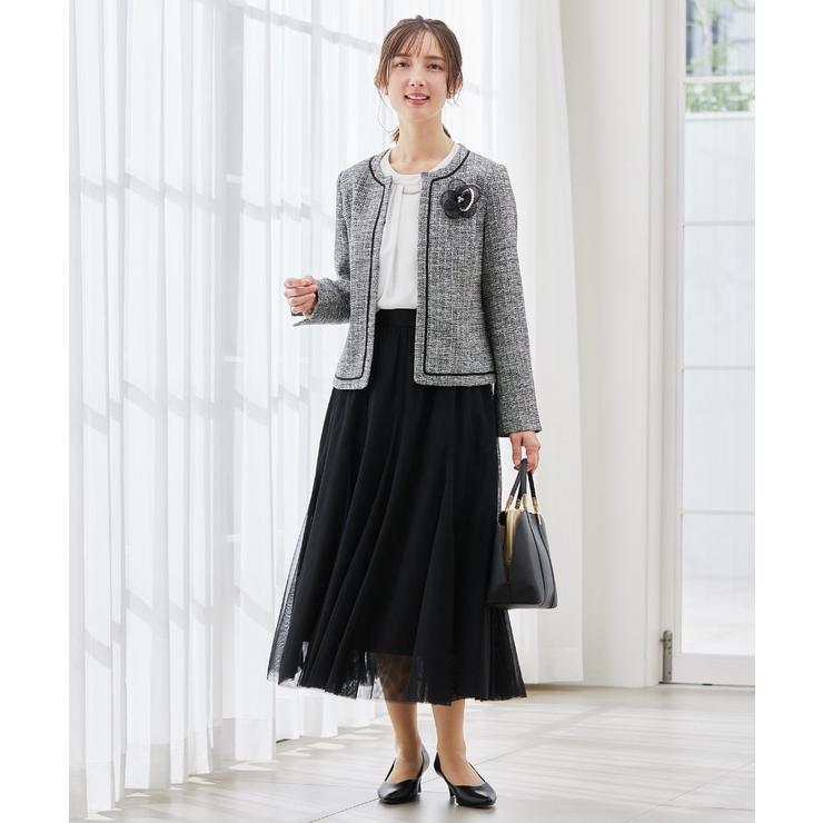 メッシュフラワーコサージュ | a.v.v【WOMEN】 | 詳細画像4 