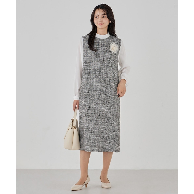 フェザーフラワーコサージュ | a.v.v【WOMEN】 | 詳細画像5 