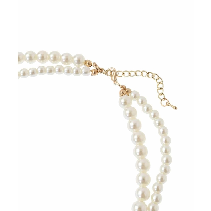 パール調二連ネックレス | a.v.v【WOMEN】 | 詳細画像12 