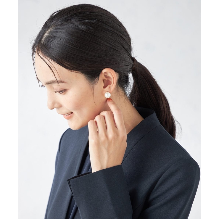 シンプルパール調ピアス | a.v.v【WOMEN】 | 詳細画像2 