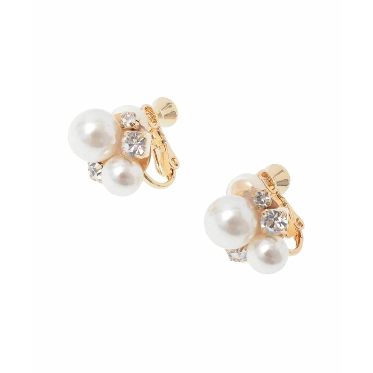 パールビジューイヤリング | a.v.v【WOMEN】 | 詳細画像3 