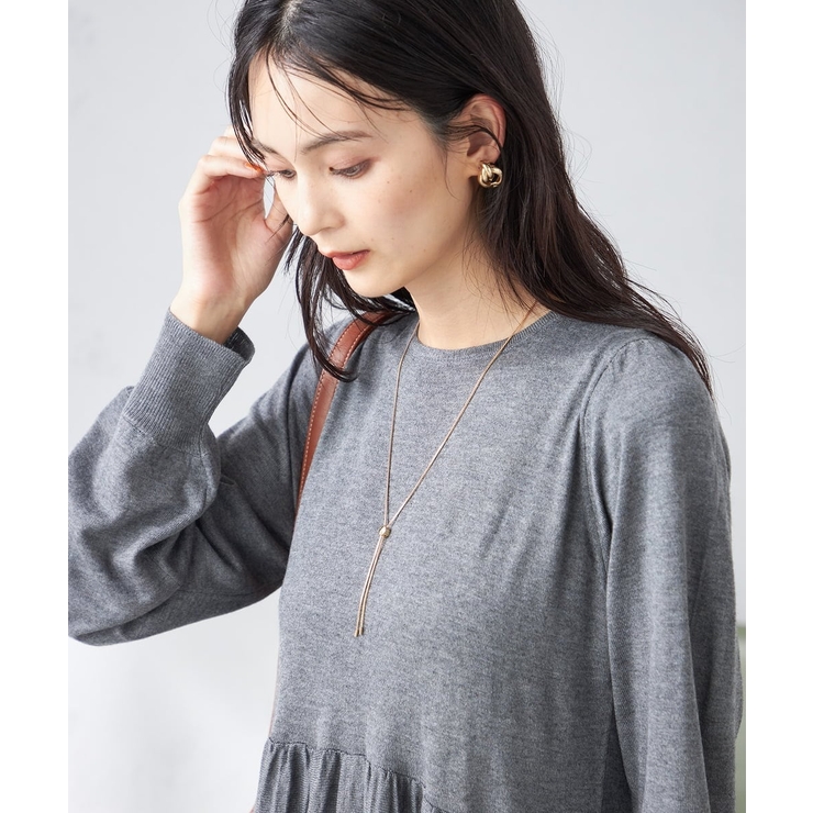 スライドチェーンY字ネックレス | a.v.v【WOMEN】 | 詳細画像2 