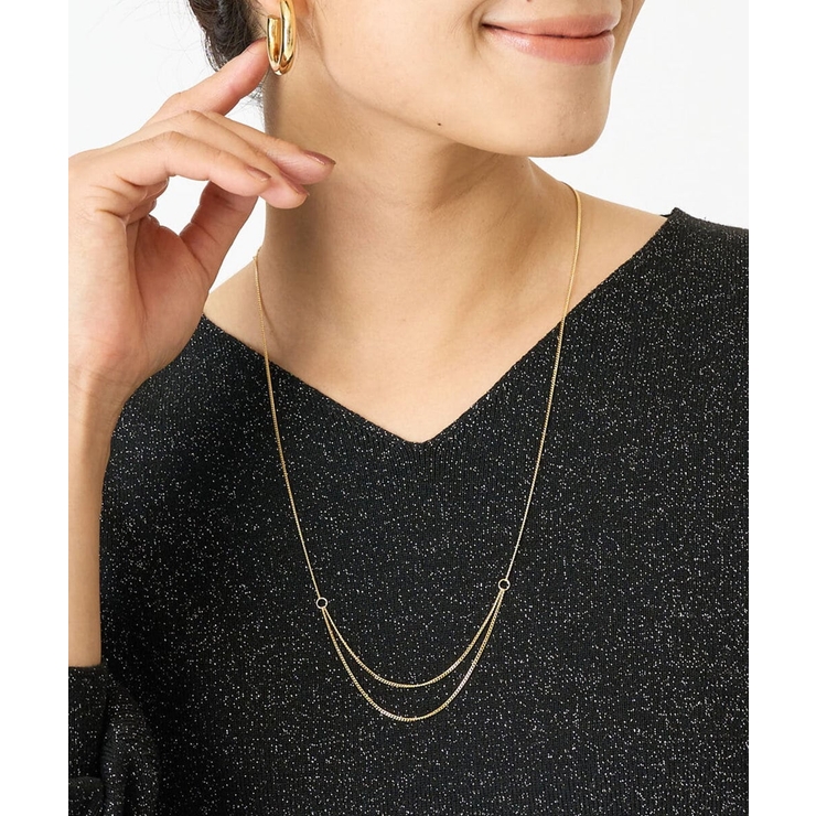 シンプルデザインネックレス | a.v.v【WOMEN】 | 詳細画像3 