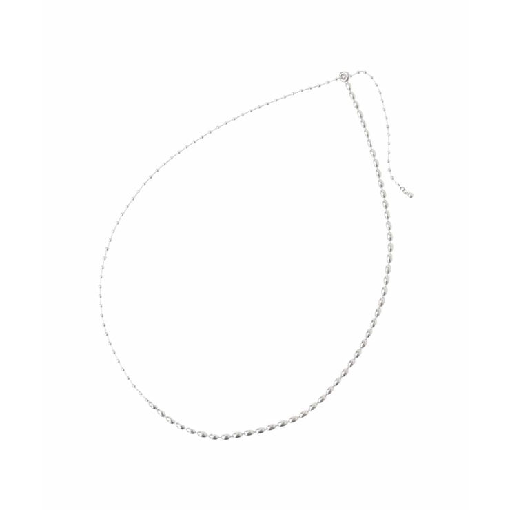 アシンメトリーボールネックレス | a.v.v【WOMEN】 | 詳細画像5 