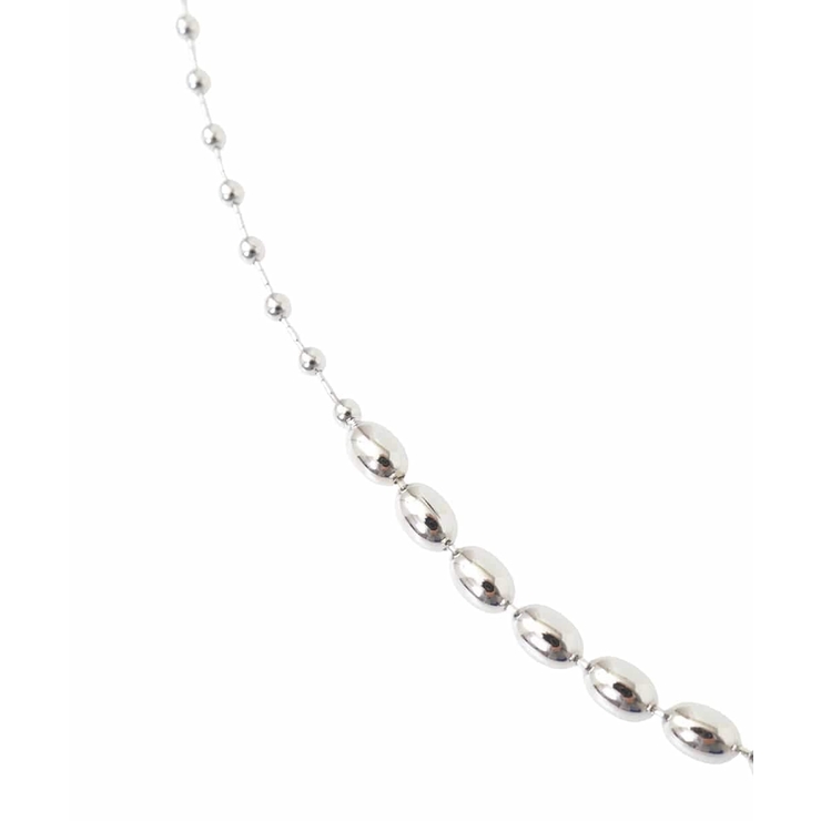 アシンメトリーボールネックレス | a.v.v【WOMEN】 | 詳細画像9 