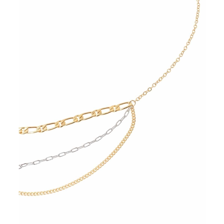 アソートチェーンネックレス/ゴールド | a.v.v【WOMEN】 | 詳細画像7 