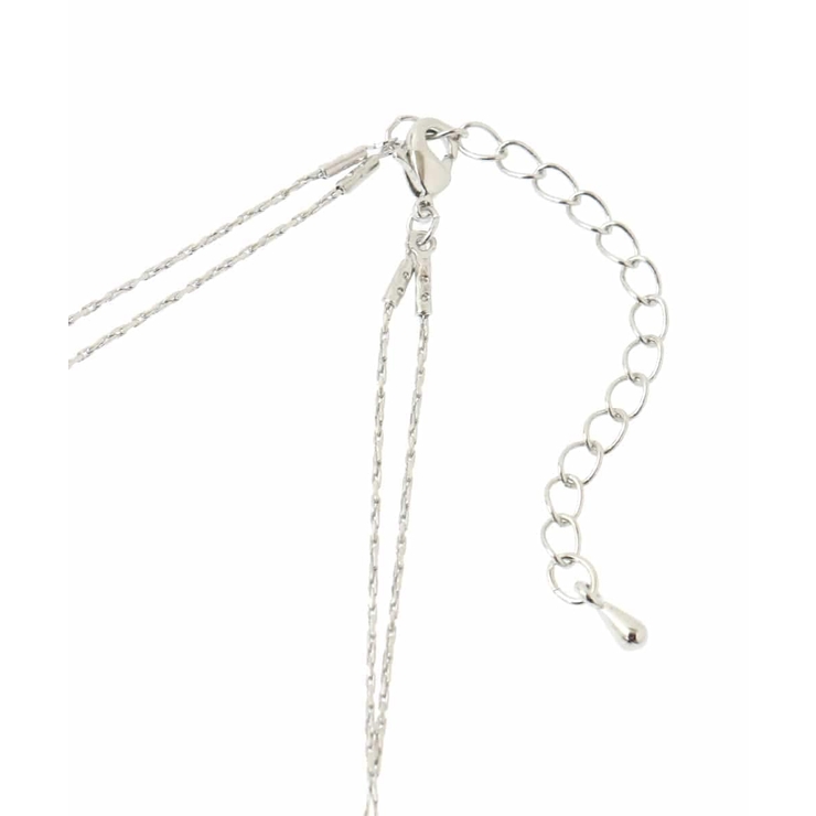 プレートコンビロングネックレス | a.v.v【WOMEN】 | 詳細画像8 