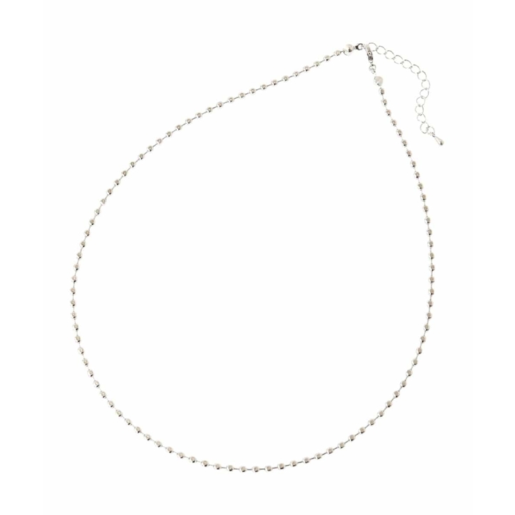 シルバー | シンプルチェーンネックレス | a.v.v【WOMEN】