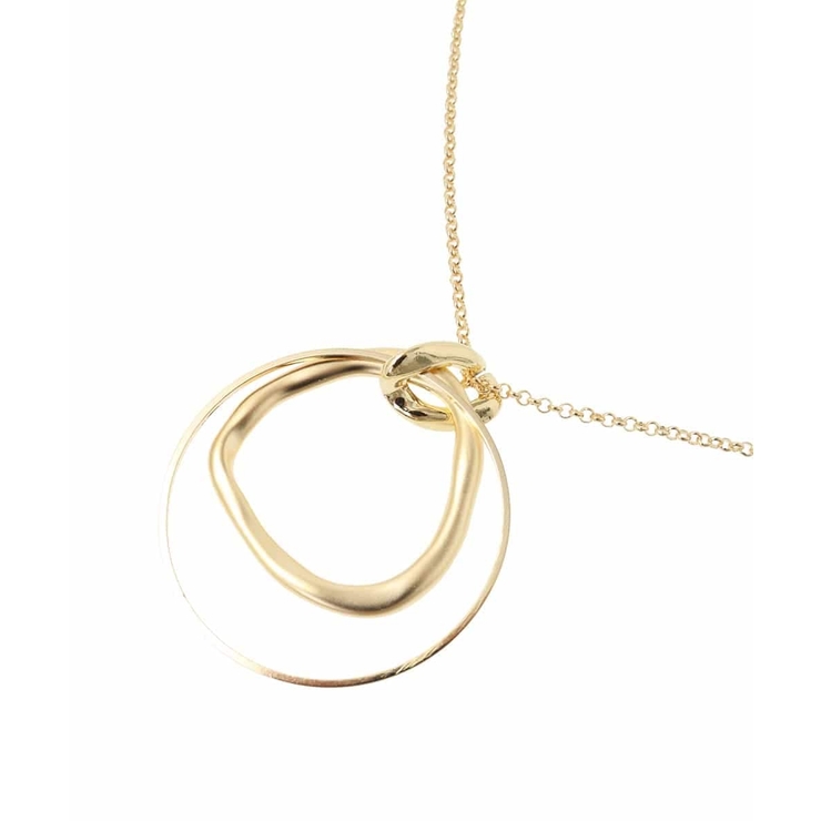 ダブルリングワントップネックレス | a.v.v【WOMEN】 | 詳細画像13 