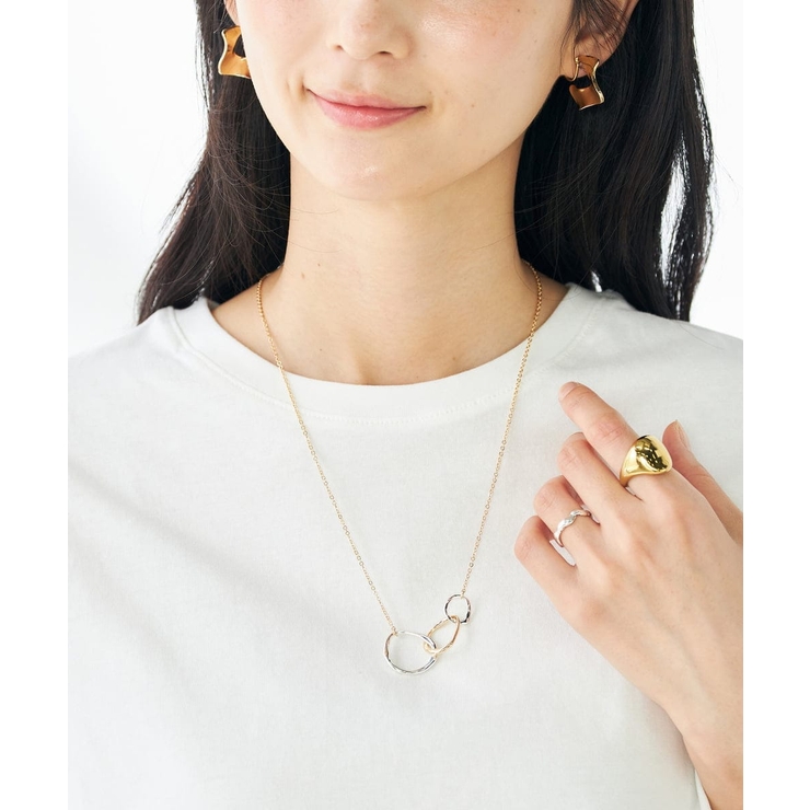 ゴールド | サークルトップネックレス | a.v.v【WOMEN】