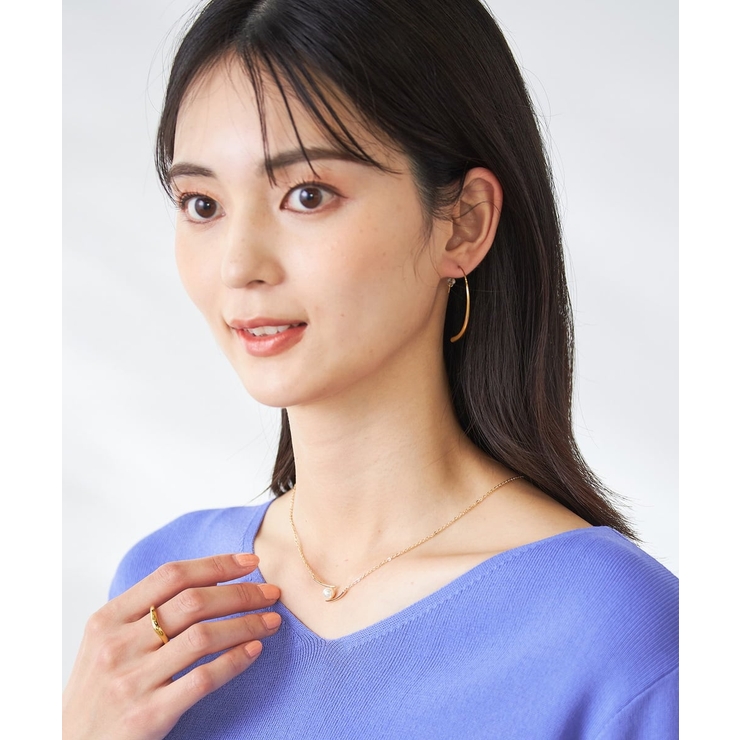 ゴールド | 一粒パールネックレス | a.v.v【WOMEN】