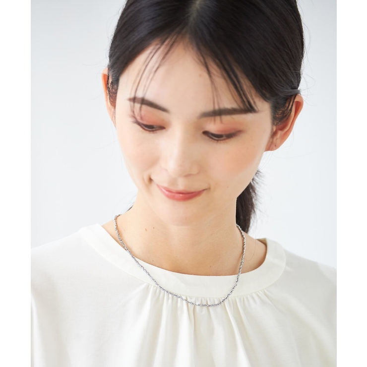 ビジューマンテルネックレス | a.v.v【WOMEN】 | 詳細画像1 