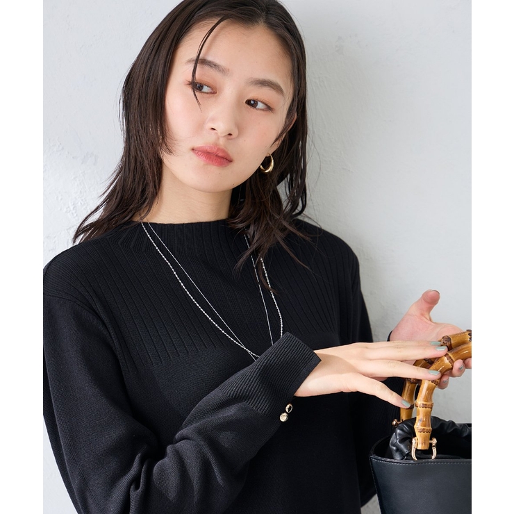 【雑誌InRed(宝島社)6月号掲載】ドロップトップネックレス | a.v.v【WOMEN】 | 詳細画像3 