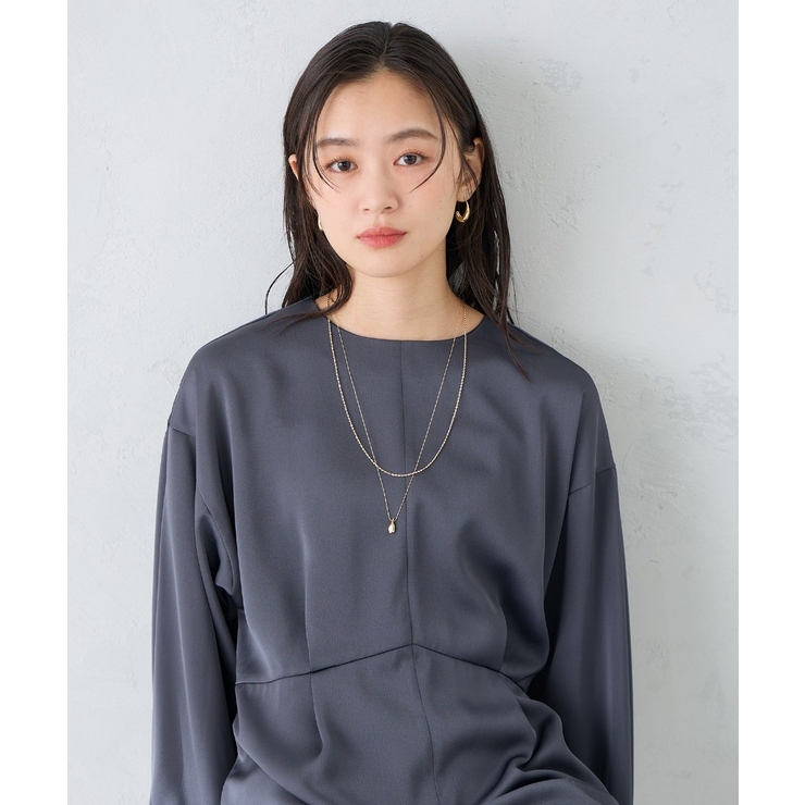 【雑誌InRed(宝島社)6月号掲載】ドロップトップネックレス | a.v.v【WOMEN】 | 詳細画像7 