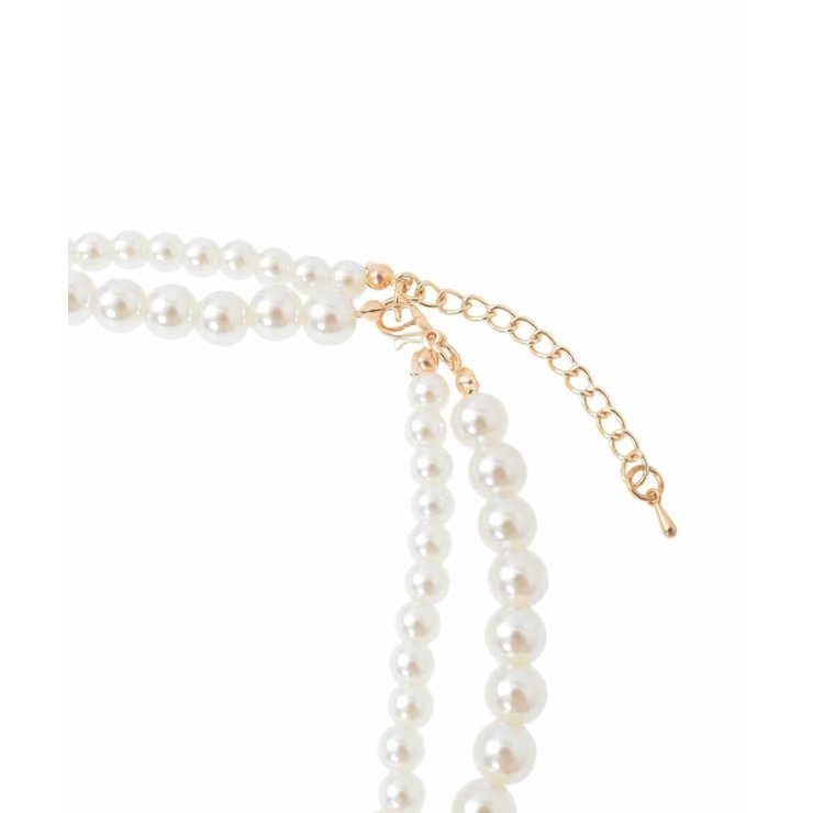 パール調二連ネックレス | a.v.v【WOMEN】 | 詳細画像5 