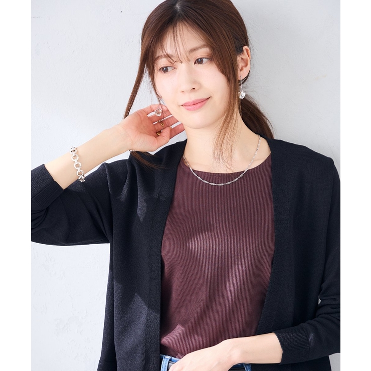 ツイストチェーンネックレス | a.v.v【WOMEN】 | 詳細画像5 