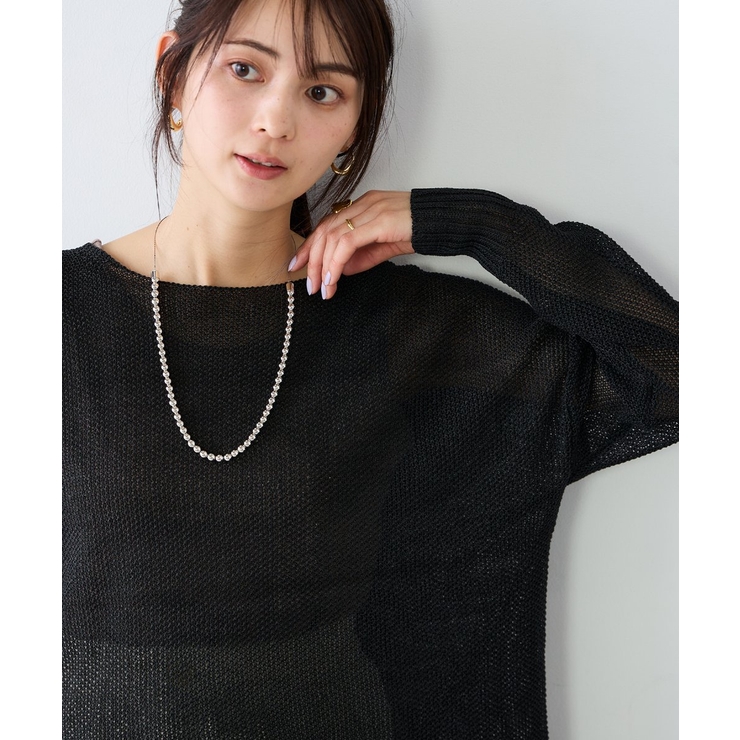 シルバービーズネックレス | a.v.v【WOMEN】 | 詳細画像6 