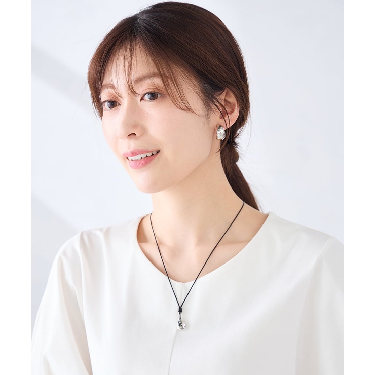 ドロップモチーフコードネックレス | a.v.v【WOMEN】 | 詳細画像7 