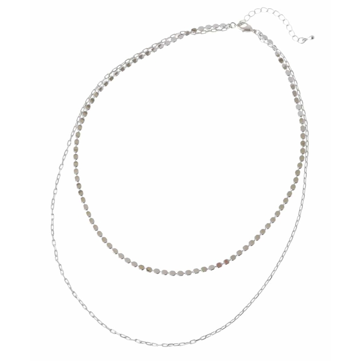 変形チェーンコンビネックレス | a.v.v【WOMEN】 | 詳細画像4 