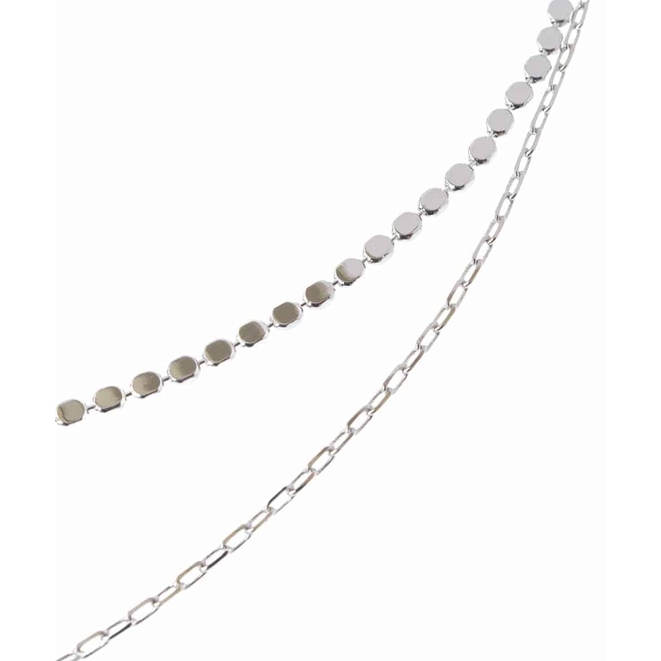 変形チェーンコンビネックレス | a.v.v【WOMEN】 | 詳細画像5 