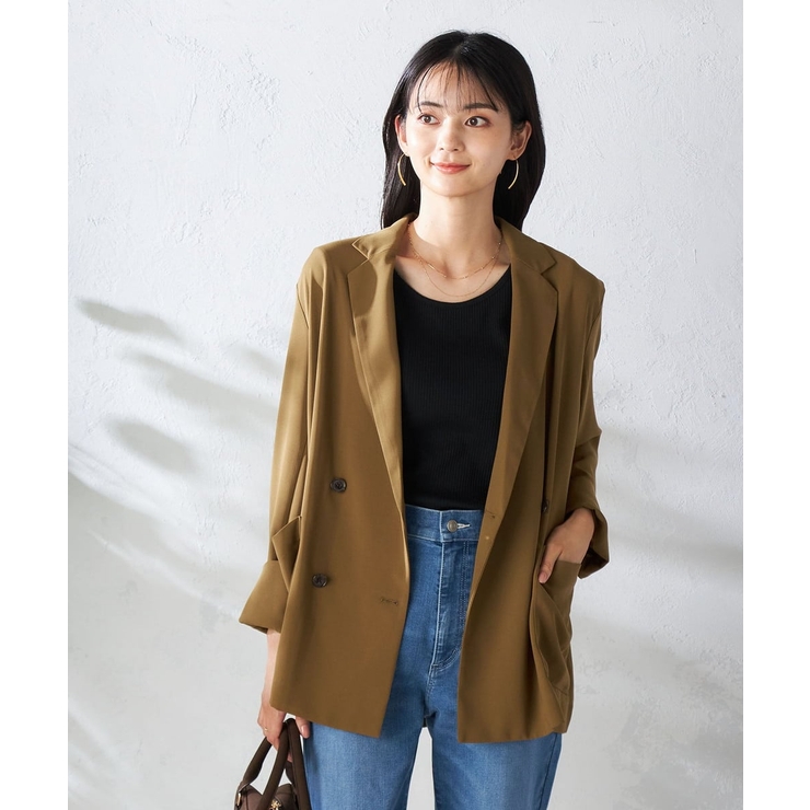 変形ダブルチェーンネックレス | a.v.v【WOMEN】 | 詳細画像4 