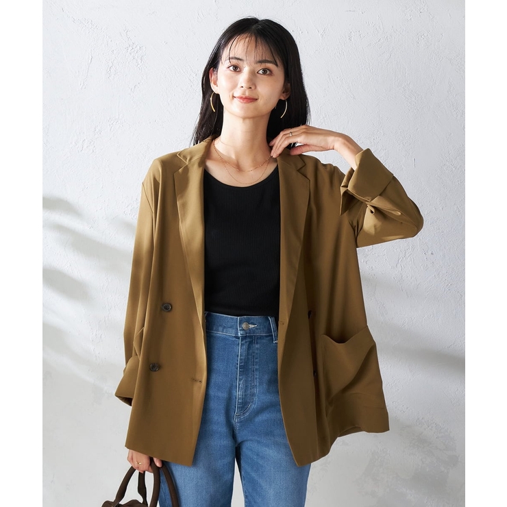 変形ダブルチェーンネックレス | a.v.v【WOMEN】 | 詳細画像5 