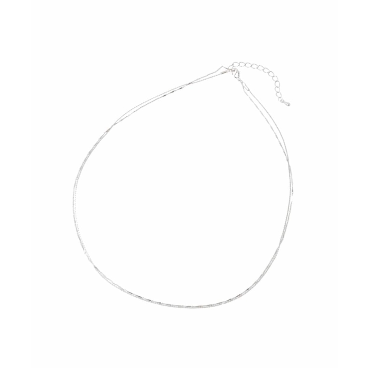 ダブルチェーンネックレス | a.v.v【WOMEN】 | 詳細画像10 