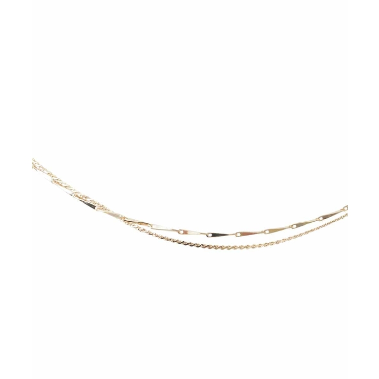 ダブルチェーンネックレス | a.v.v【WOMEN】 | 詳細画像5 