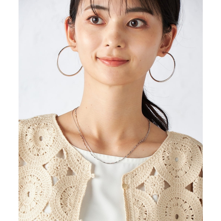 ダブルチェーンネックレス | a.v.v【WOMEN】 | 詳細画像6 