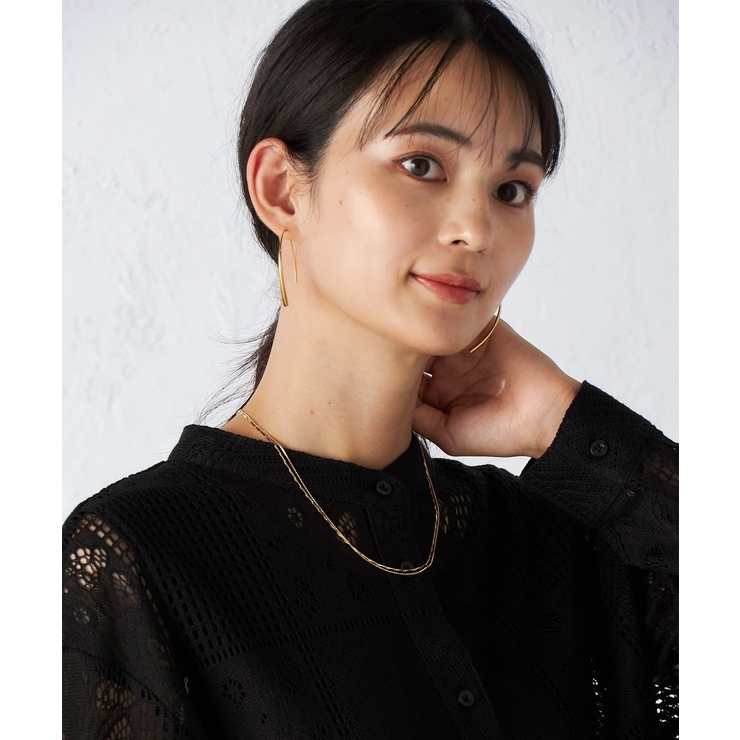 ダブルチェーンネックレス | a.v.v【WOMEN】 | 詳細画像9 