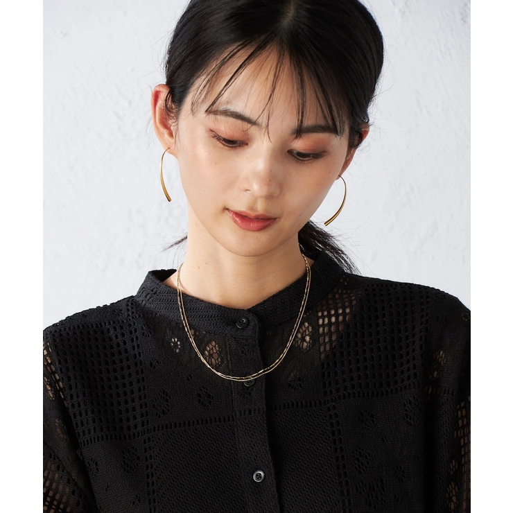 ゴールド | ダブルチェーンネックレス | a.v.v【WOMEN】