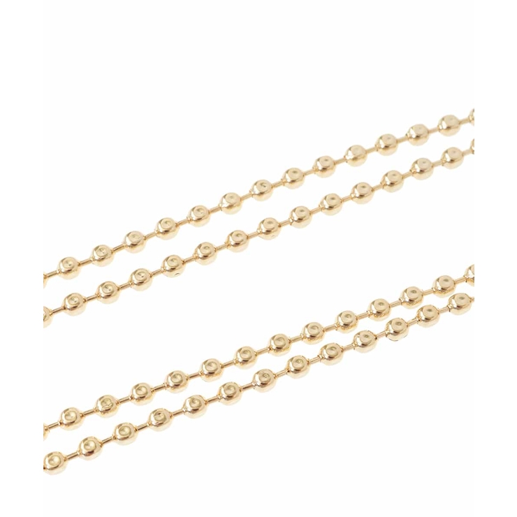 ボール二連マンテルネックレス | a.v.v【WOMEN】 | 詳細画像7 