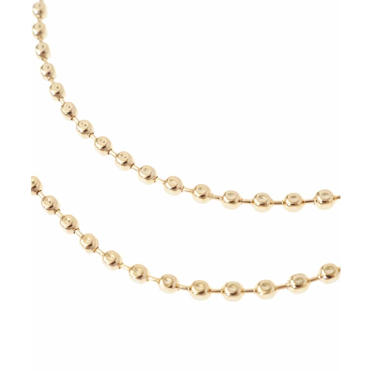 ボール二連マンテルネックレス | a.v.v【WOMEN】 | 詳細画像8 