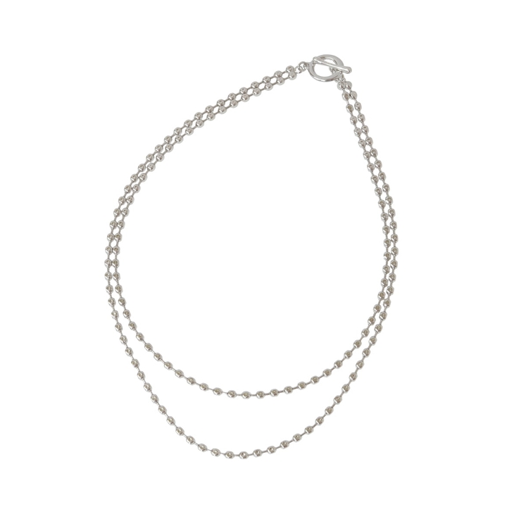 ボール二連マンテルネックレス | a.v.v【WOMEN】 | 詳細画像9 