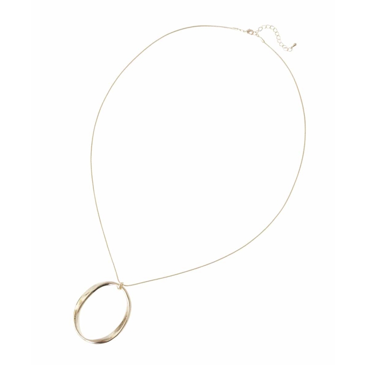 リングチェーンロングネックレス | a.v.v【WOMEN】 | 詳細画像6 
